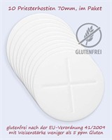 Oblater glutenfria 70 mm 10-pack
