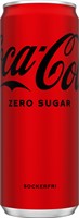 Coca cola zero kolsyrad läskedryck med cola smak 33cl