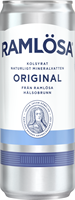 Ramlösa original sleek burk 33cl, kolsyrat vatten