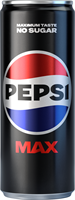 Pepsi max 33 cl Sleek burk