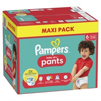 byxblöjor storlek 6 Pampers baby dry storpack