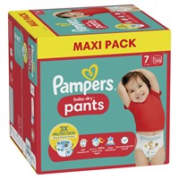 Byxblöjor storlek 7 Pampers baby dry storpack