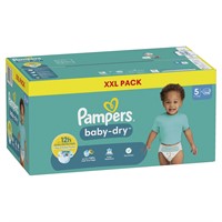 Blöjor storlek 5 Pampers baby dry läckage fria nätter, storpack