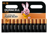 Duracell Plus Boost AA batterier
