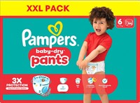 Pampers baby dry byxblöjor i storlek 6