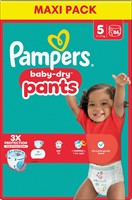 Pampers baby dry byxblöjor storlek 5