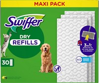 Swiffer dry pet är refiller med golvdukar för husdjur
