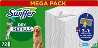 Swiffer dry pet refillförpackning med golvdukar