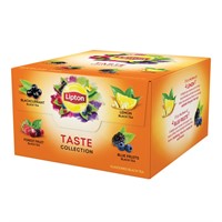 Svarta fruktteer Lipton taste collection populäraste teerna