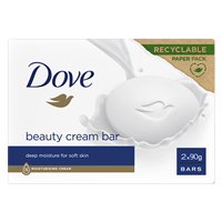 Dove original bar soap på 90 gram, fast tvål