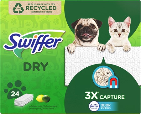 Swiffer Dry Pet Refill 9x24st