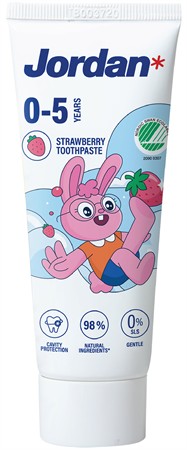 Jordan Tandkräm Kids 0-5 år 15x50ml