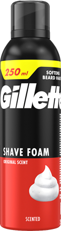 Gillette Male Classic Original Foam 6x250ml
