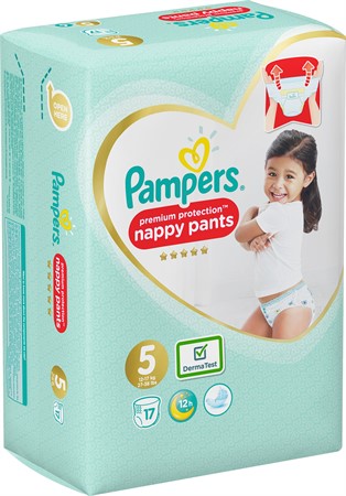 Pampers Premium Protection Pants S5 12-17kg 4x17-p CP