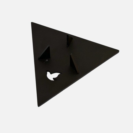 Dopljusstake trekant smide 10-pack