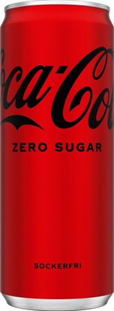 Coca-Cola  Zero 33cl Sleek Burk 20-p