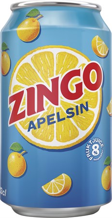 Zingo Apelsin  33cl Burk 24-p