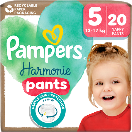 Pampers Harmonie Pants S5 12-17kg 4x20-p