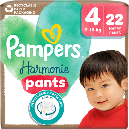 Pampers Harmonie Pants S4 9-15kg 4x22-p