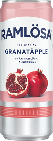 Ramlösa Granatäpple 33cl Sleek Burk 20-p