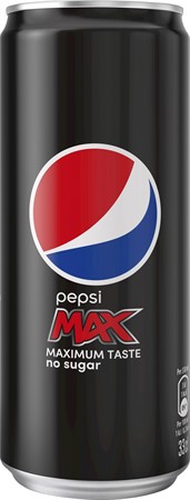 Pepsi Max 33cl  Sleek Burk 20-p