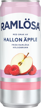 Ramlösa Hallon&Äpple 33cl Sleek Burk 20-p