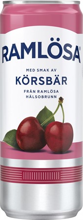 Ramlösa Körsbär 33cl Sleek Burk 20-p