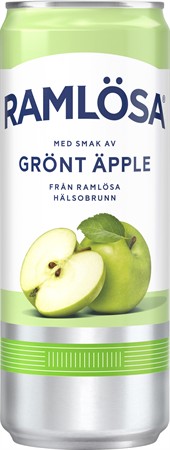 Ramlösa Grönt Äpple 33cl Sleek Burk 20-p