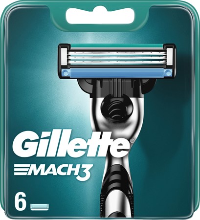 Gillette Blades Male Mach3 10x6-p
