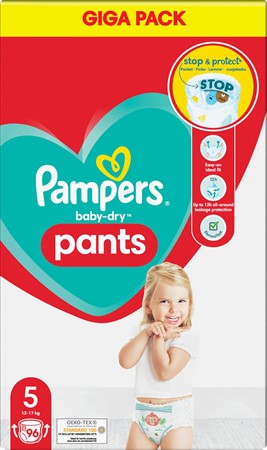 Pampers Baby Dry Pants S5 12-17kg 1x96-p GB