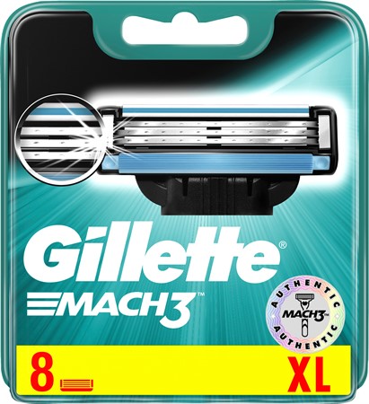 Gillette Blades Male Mach3 10x8-p