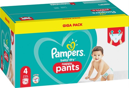 Pampers Baby Dry Pants S4 9-15kg 1x112-p GB