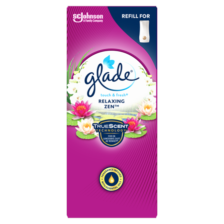 Glade Touch&Fresh Relaxing Zen Refill 12x10ml