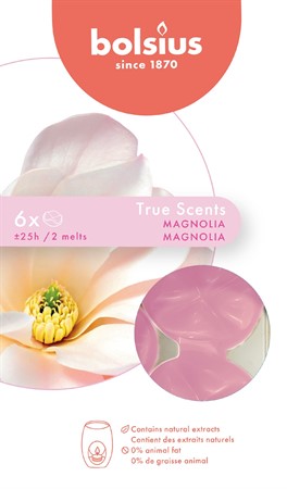 Bolsius Doftvax True Scents Magnolia 8x6-p