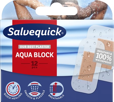 Salvequick Aqua Block 12x12-p