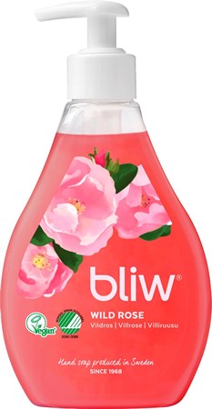 Bliw Wild Rose Handtvål Pump 8x300ml