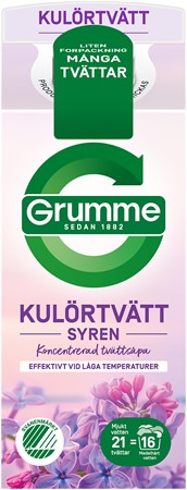 Grumme Flytande Kulörtvätt Syren 8x750ml