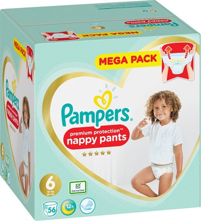 Pampers Premium Protection Pants S6 15+kg 1x56-p MB