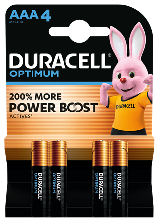 Duracell Optimum AAA Alkaliskt 10x4-p