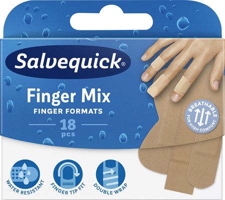 Salvequick Finger Mix 12x18-p