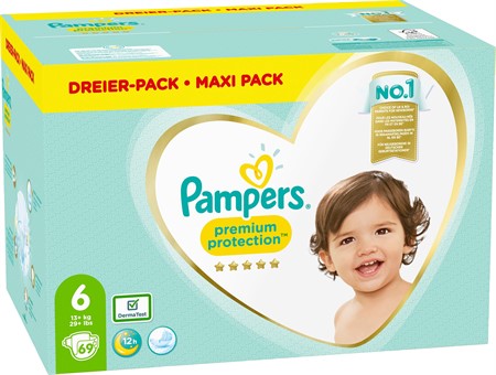 Pampers Premium Protection S6 13-18kg 1x69-p MB