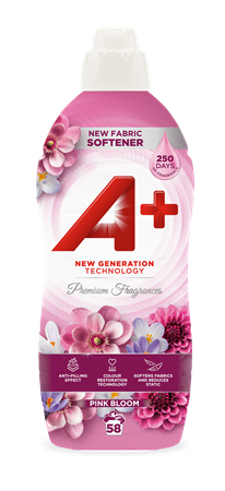 A+ Pink Bloom Sköljmedel 12x928ml