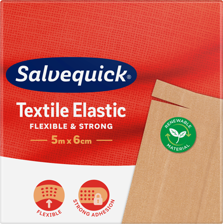 Salvequick Textil Längd 4x5m