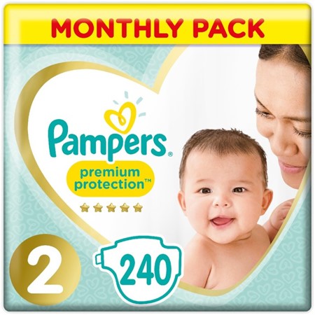 Pampers New Baby  S2 4-8Kg 1x240MSB