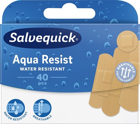 Salvequick Aqua Resist Mix 12x40st