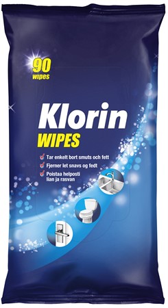 Klorin Wipes 12x90st