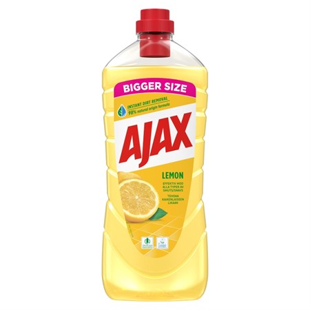 Ajax Allrengöring Lemon 8x1500ml