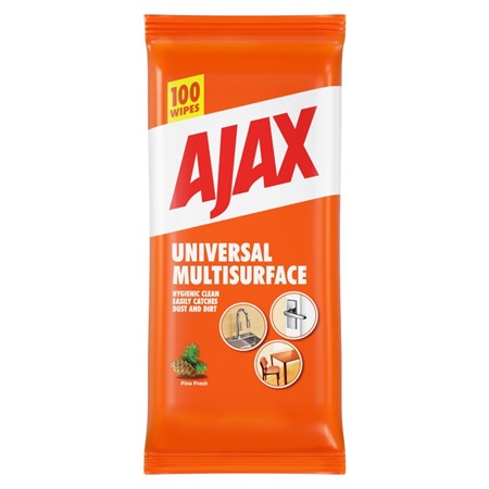 Ajax Wipes Universal Multisurface 12x100-p