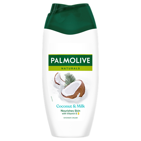 Palmolive Dusch Naturals Milk& Coconut 12x250ml