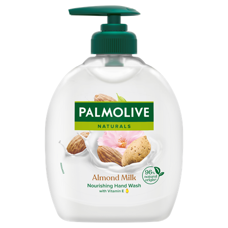 Palmolive Tvål Milk&Almond Pump 12x300ml